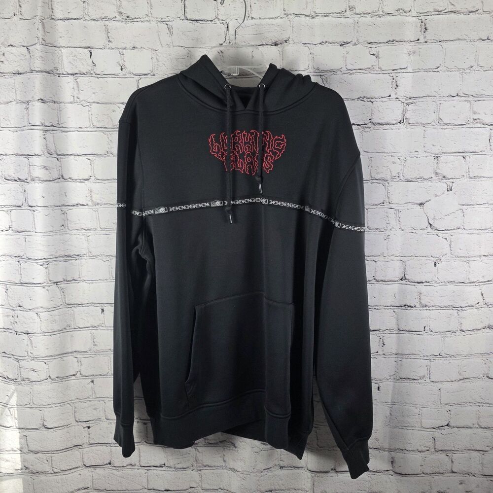 Lurking Class Men Size XL Black Graphic Hoodie